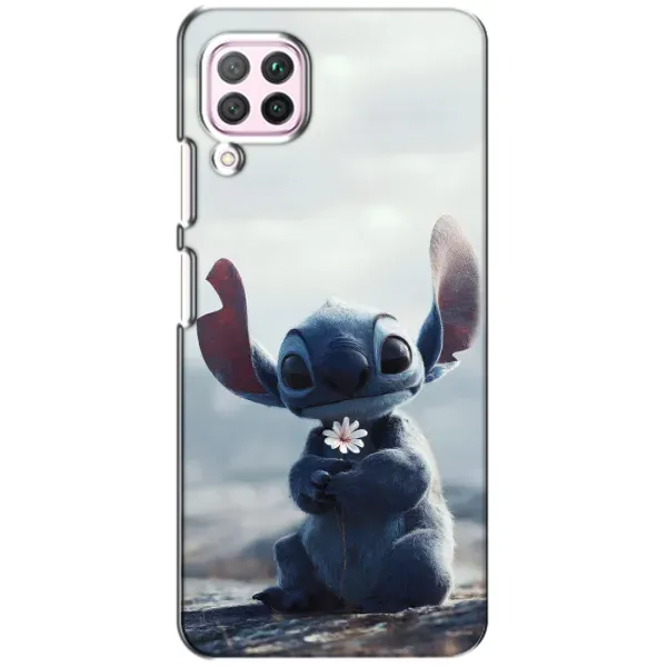 Чехол с рисунком «Стич с цветочком» для Huawei P40 Lite Чехол с рисунком «Стич с цветочком» для Huawei P40 Lite