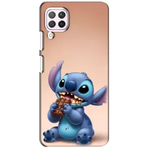 Чехол с рисунком Стич для Huawei P40 Lite (Стич с шоколадом)