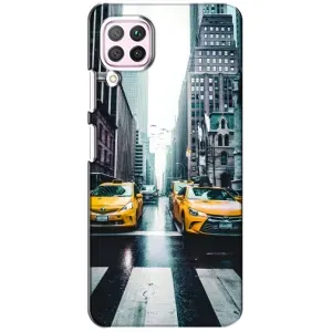 Силиконовый бампер (Работники) на Huawei P40 Lite (Такси)