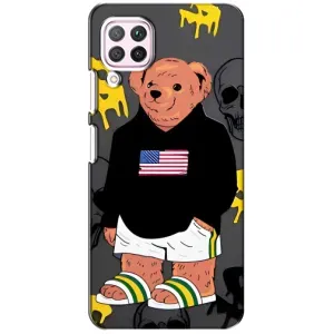 Чехлы Мишка Тедди для Хуавей П40 Лайт (Teddy USA)