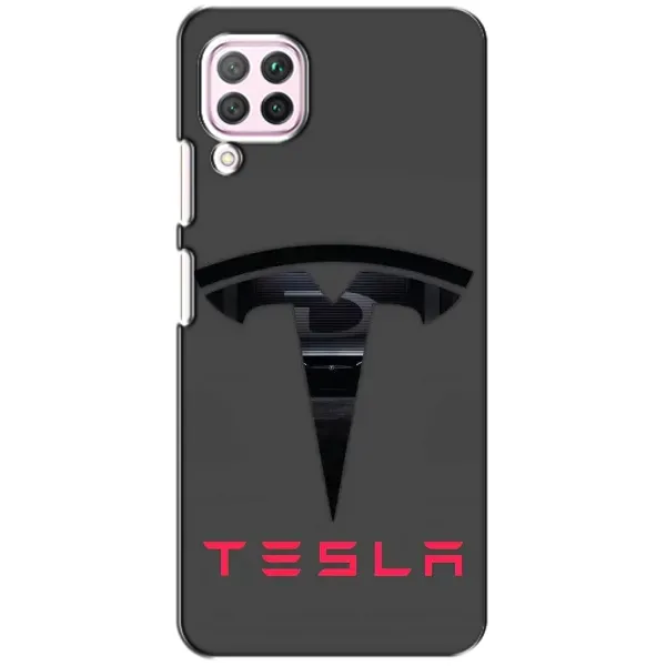 Чехол с рисунком «Logo TESLA» для Huawei P40 Lite