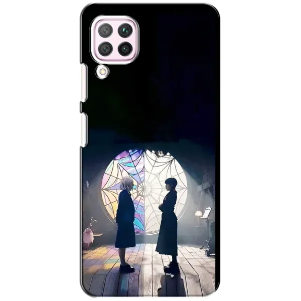 Чехол с рисунком «Уэнсдей и Энди» для Huawei P40 Lite Чехол с рисунком «Уэнсдей и Энди» для Huawei P40 Lite