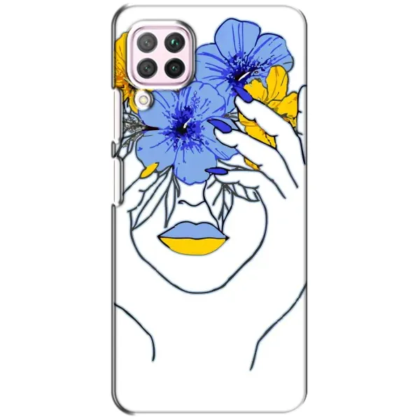 Чехол с рисунком «Украинка на всю голову» для Huawei P40 Lite Чехол с рисунком «Украинка на всю голову» для Huawei P40 Lite