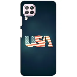 Чехол Флаг USA для Huawei P40 Lite (USA)
