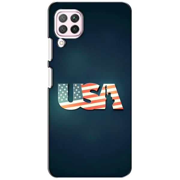 Чехол с рисунком «USA» для Huawei P40 Lite Чехол с рисунком «USA» для Huawei P40 Lite