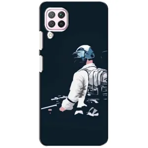 Чохол з картинкою "Герой Pubg" на Huawei P40 Lite (В екіперівці)