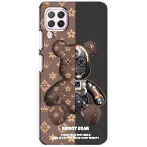Силиконовый чехол для Huawei P40 Lite (Медмедь Луи Виттон)