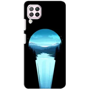 Літній Чохол на Huawei P40 Lite (Синій Водоспад)