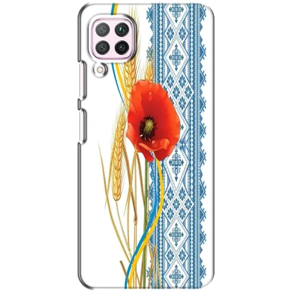 Чехол с рисунком «Вышиванка с цветком» для Huawei P40 Lite Чехол с рисунком «Вышиванка с цветком» для Huawei P40 Lite