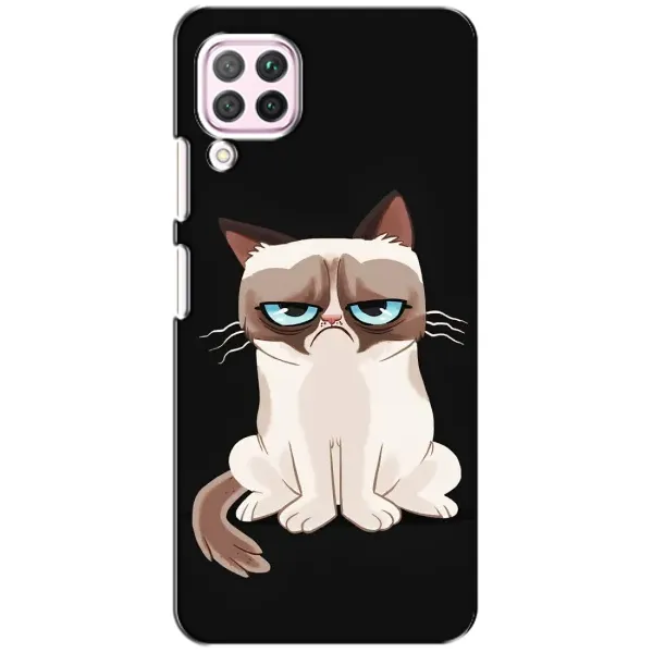 Чехол с рисунком «Взгляд кота» для Huawei P40 Lite Чехол с рисунком «Взгляд кота» для Huawei P40 Lite
