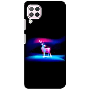 Силіконовий бампер з картинкою звірів для Huawei P40 Lite (Яскравий олень)