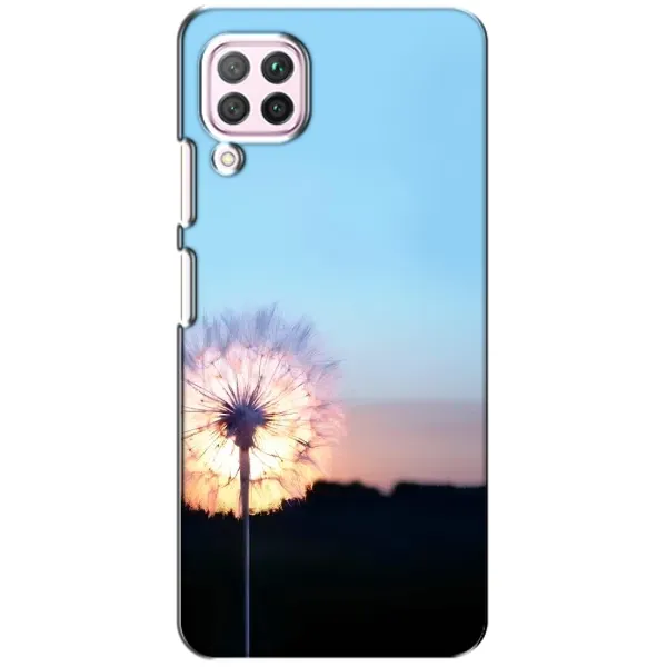 Чехол с рисунком «Закат с одуванчиком» для Huawei P40 Lite Чехол с рисунком «Закат с одуванчиком» для Huawei P40 Lite