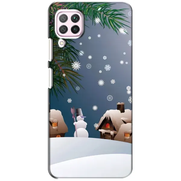 Чехол с рисунком «Зима» для Huawei P40 Lite Чехол с рисунком «Зима» для Huawei P40 Lite