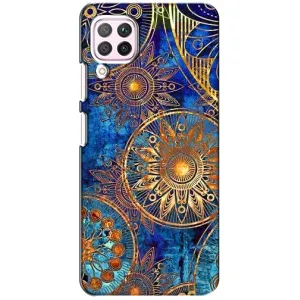 Чехлы со смыслом для Huawei P40 Lite (Золотые узоры)