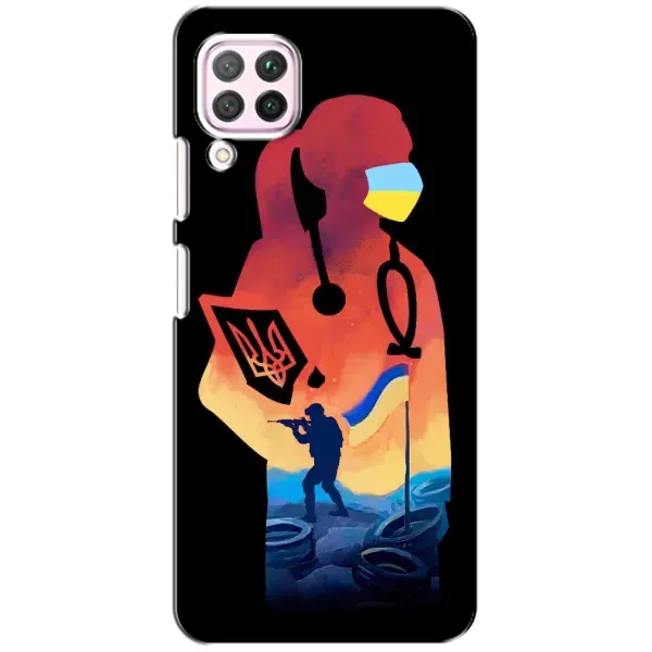 Чехол с рисунком «ЗСУ Врач» для Huawei P40 Lite Чехол с рисунком «ЗСУ Врач» для Huawei P40 Lite
