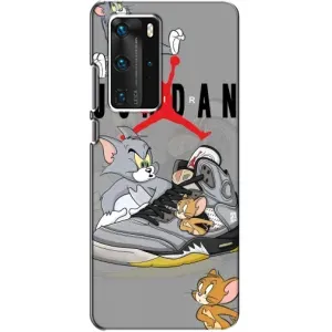 Силіконовый Чохол Nike Air Jordan на Хуавей П40 Про (Air Jordan)