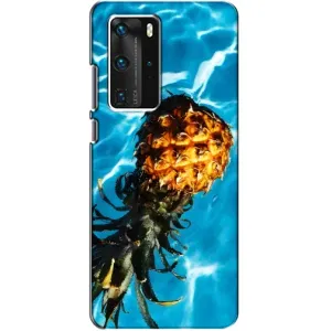 Чохол з зображенням смачної їжі для Huawei P40 Pro (Ананас)