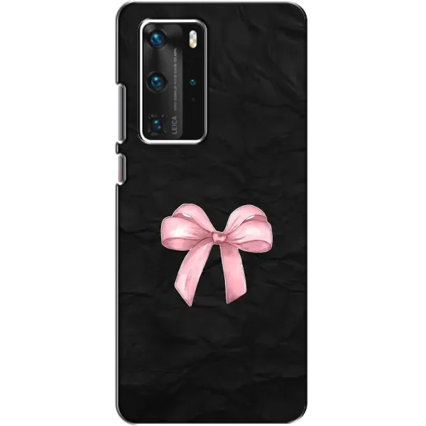 Чехол с рисунком «Бантик» для Huawei P40 Pro Чехол с рисунком «Бантик» для Huawei P40 Pro