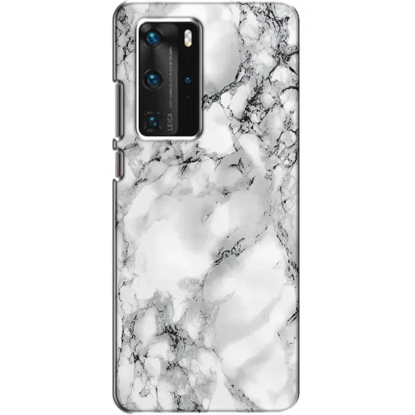 Чехол с рисунком «Белый мрамор» для Huawei P40 Pro Чехол с рисунком «Белый мрамор» для Huawei P40 Pro