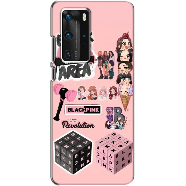 Чехол с рисунком «BLACK PINK коллаж» для Huawei P40 Pro Чехол с рисунком «BLACK PINK коллаж» для Huawei P40 Pro