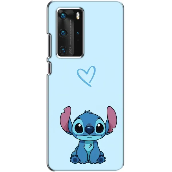 Чехол с рисунком «Голубой Стич» для Huawei P40 Pro