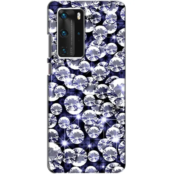Чехол с рисунком «Бриллианты» для Huawei P40 Pro Чехол с рисунком «Бриллианты» для Huawei P40 Pro