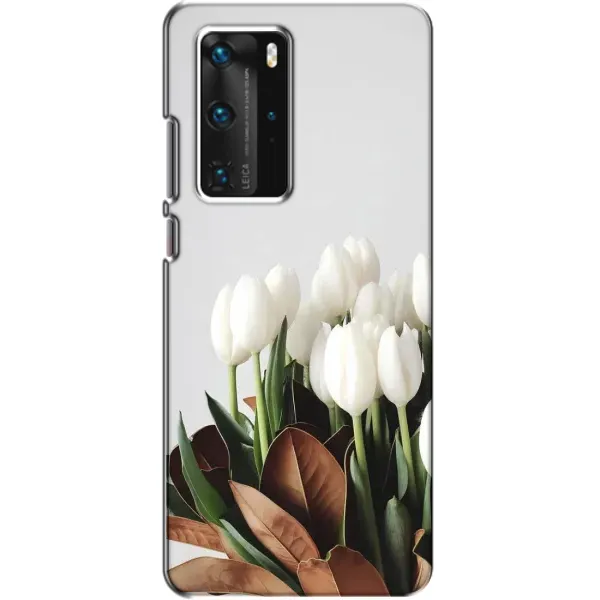 Чехол с рисунком «Букет тюльпанов» для Huawei P40 Pro Чехол с рисунком «Букет тюльпанов» для Huawei P40 Pro