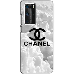 Чехол с Брендами одежды на Хуавей П40 Про (CHANEL)