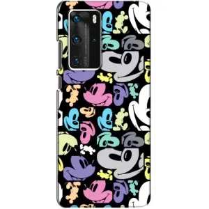 Чехлы с принтом Микки Маус на Huawei P40 Pro (Цветной Микки Маус)