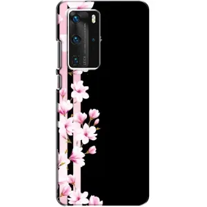 Чехлы с тематикой "ЦВЕТЫ" на Huawei P40 Pro (Цветочки)