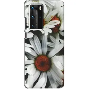 Чохол з ромашками на Huawei P40 Pro