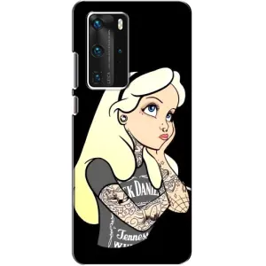 Чохол Стильні дівчата на Huawei P40 Pro (Дівчина образилася)