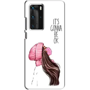 Чохол Стильні дівчата на Huawei P40 Pro (Дівчина в масці)
