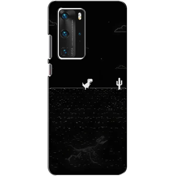 Чехол с рисунком «Динозаврик» для Huawei P40 Pro Чехол с рисунком «Динозаврик» для Huawei P40 Pro