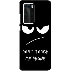 Чохол з прикольним текстом на Huawei P40 Pro (Dont)