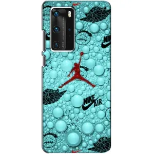 Силіконовый Чохол Nike Air Jordan на Хуавей П40 Про (Джордан Найк)