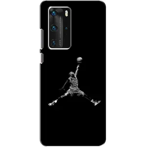 Силіконовый Чохол Nike Air Jordan на Хуавей П40 Про (Джордан)
