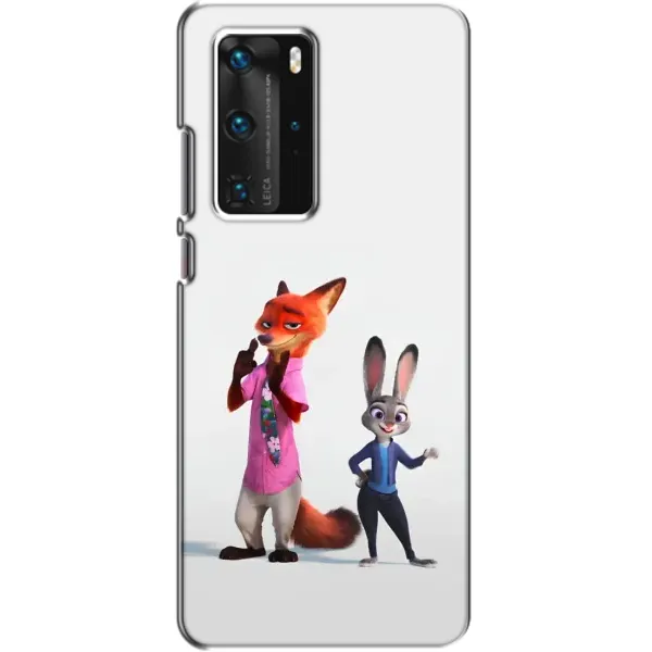 Чехол с рисунком «Джуди и Ник» для Huawei P40 Pro Чехол с рисунком «Джуди и Ник» для Huawei P40 Pro