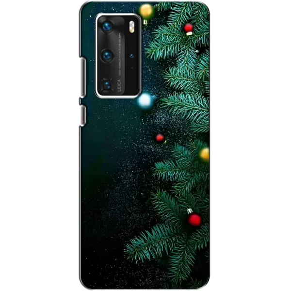 Чехол с рисунком «Елка» для Huawei P40 Pro