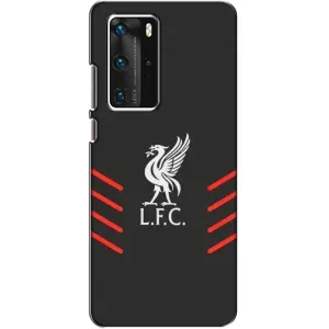 Силиконовые Чехлы принт Футбол на Huawei P40 Pro (Эмблема Liverpool)