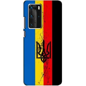 Чехлы УПА (Красно-Чёрный) на Huawei P40 Pro