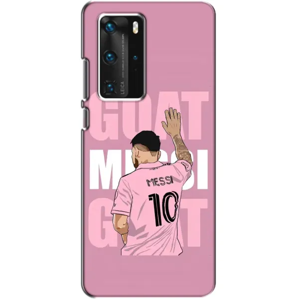 Чехол с рисунком «GOAT MESSI» для Huawei P40 Pro Чехол с рисунком «GOAT MESSI» для Huawei P40 Pro