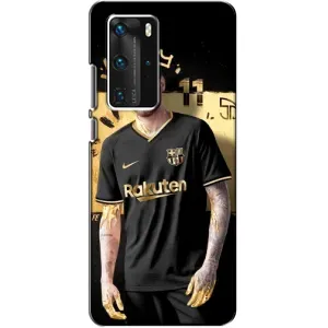 Силиконовый Чехол Huawei P40 Pro (Gold Neymar)