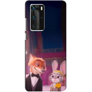 Силиконовый чехол с принтом Зоотрополіс для Huawei P40 Pro (Главные герои)