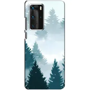 Летний Чехол на Huawei P40 Pro (Горный лес)