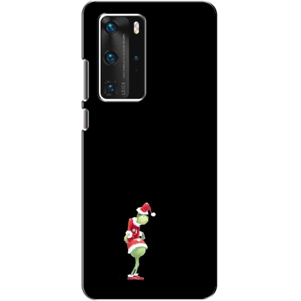 Чехол с рисунком «Гринч на чорном» для Huawei P40 Pro Чехол с рисунком «Гринч на чорном» для Huawei P40 Pro