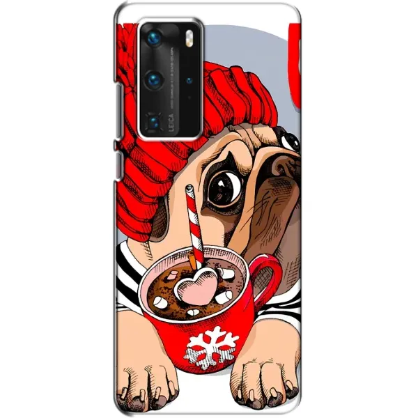 Чехол с рисунком «Грустная собака» для Huawei P40 Pro Чехол с рисунком «Грустная собака» для Huawei P40 Pro