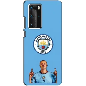 Чохли з принтом на Huawei P40 Pro Футболіст (Холанд Манчестер Сіті)