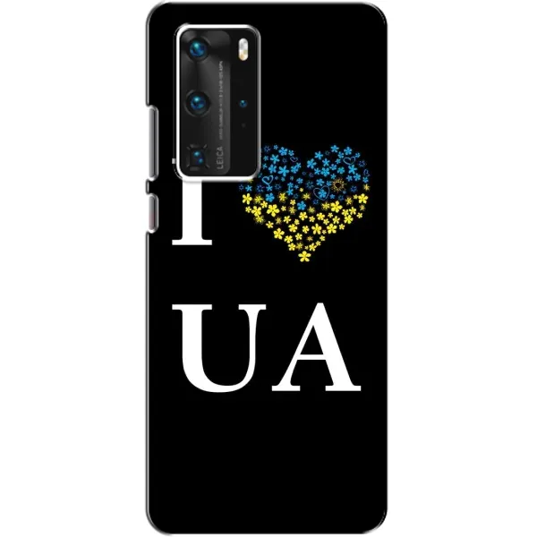 Чехол с рисунком «I Love UA» для Huawei P40 Pro Чехол с рисунком «I Love UA» для Huawei P40 Pro