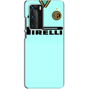 Силиконовые Чехлы принт Футбол на Huawei P40 Pro (Inter)